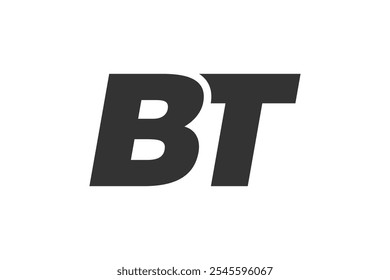 BT Techno Editable Font Logo For Corporate Branding. Bold, Futuristic Design With Unique Typographic Ideas. Minimal Custom Type And Dynamic Letter Variations For Promotion, Printing, And Book Titles