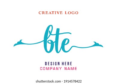 El logotipo de la inscripción BTE es sencillo, fácil de entender y autorizado