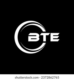 Diseño de logotipos BTE, inspiración para una identidad única. Elegancia moderna y diseño creativo. Marca tu éxito con el impresionante logotipo.