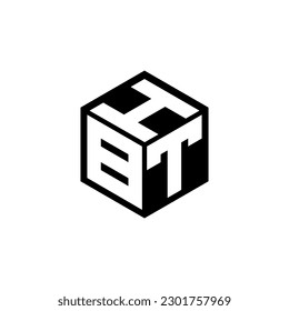 BTH letter logo design in illustration. Vector logo, calligraphy designs for logo, Poster, Invitation, etc.