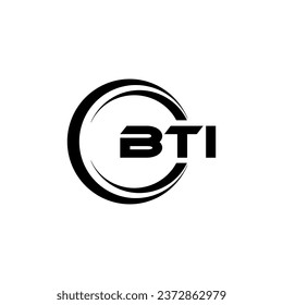 BTI Logo Design, Inspiration for a Unique Identity. Modern Elegance and Creative Design. Watermark Your Success with the Striking this Logo.