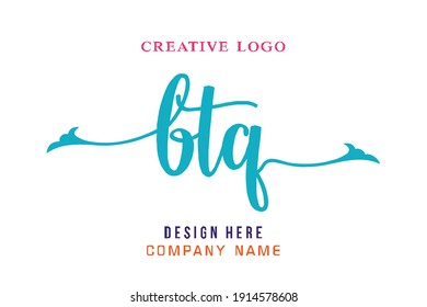 BTQ lettering logo is simple, easy to understand and authoritative