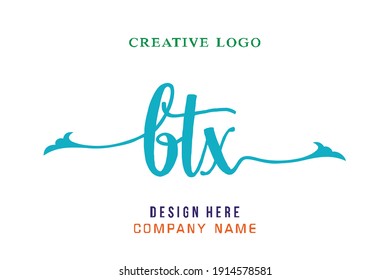 El logotipo de la inscripción BTX es sencillo, fácil de entender y con autoridad