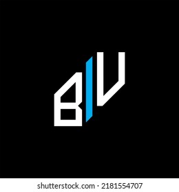 BU letter logo creative design with vector graphic