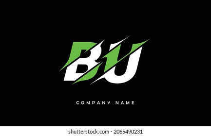 BU, UB Alphabets Letter Logo Monogram