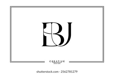 BU, UB, B, U, Abstract Letters Logo Monogram