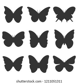 Buatiful Butterfly Silhouette