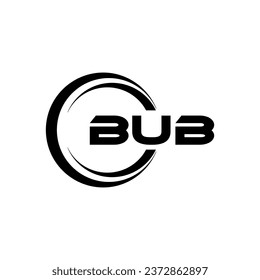 BUB Logo Design, Inspiration for a Unique Identity. Modern Elegance and Creative Design. Watermark Your Success with the Striking this Logo.