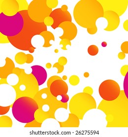 Bubble abstract background