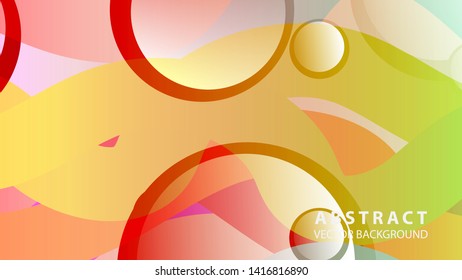 bubble abstract background design vector illustration