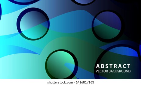 bubble abstract background design vector illustration