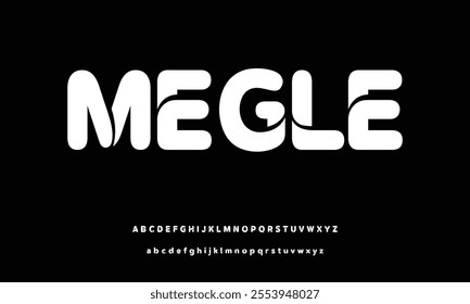 Bubble abstract shapes alphabet font. Funky balloon organic typeface in trendy retro y2k style. Cartoon kids graffiti vector illustration. Letters and numbers