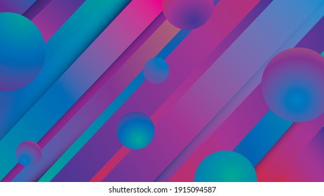 bubble abstract vector background design