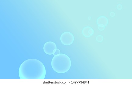 bubble in the air background vector design template. eps10