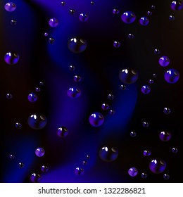 Bubble. Air balloons. Seamless pattern. beautiful abstract background with bubbles