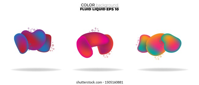 Bubble badges set. Trendy minimal design. Template for the design of a logo, flyer, presentation, gift card,  Poster on wall,  landing page, coverbook,  baner, social media posted