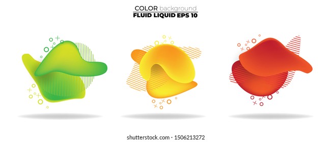 Bubble badges set. Trendy minimal design. Template for the design of a logo, flyer, presentation, gift card,  Poster on wall,  landing page, coverbook,  baner, social media posted