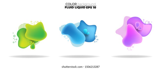 Bubble badges set. Trendy minimal design. Template for the design of a logo, flyer, presentation, gift card,  Poster on wall,  landing page, coverbook,  baner, social media posted