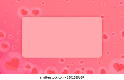 bubble balloon bump float heart vector illustraion eps10