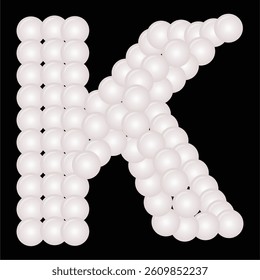 bubble or balloon shape forms the font.
