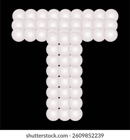 bubble or balloon shape forms the font.