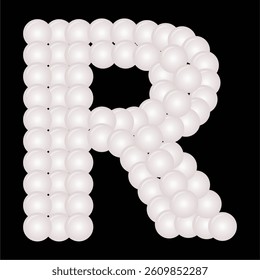 bubble or balloon shape forms the font.