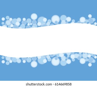 bubble banner