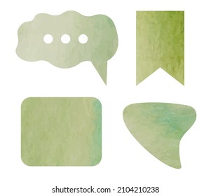 bubble ,banners vector background set