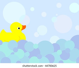 Bubble Bath With Ducky