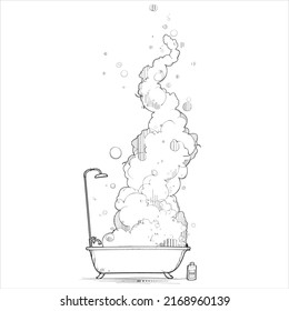 A Bubble bath gone out of control