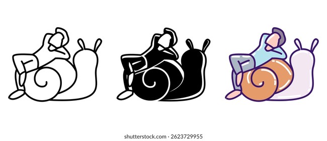 Bubble Bath icon represented by Bubble Bath Line, Filled, Color style.