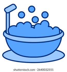 Bubble Bath icon represented by Bubble Bath Blue style.