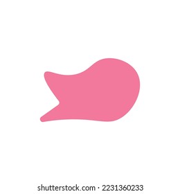 Bubble blobs icon design illustration