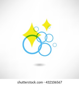 Bubble blower icon