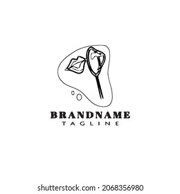 bubble blowers logo cartoon icon template black modern isolated vector cute