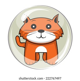 bubble cat