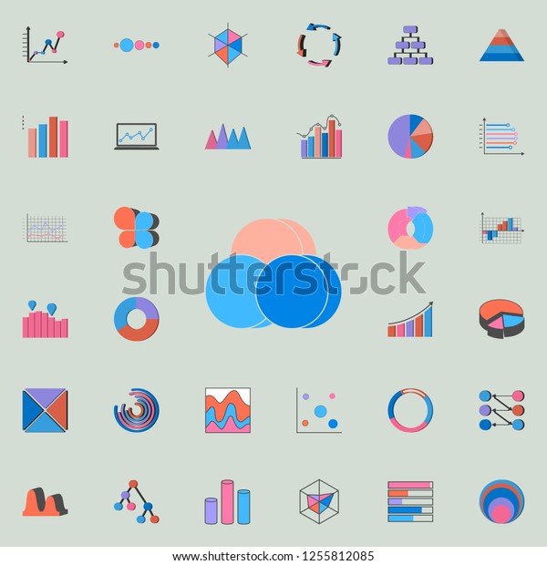 Bubble Chart Icon Charts Diagramms Icons 스톡 벡터(로열티 프리) 1255812085 ...