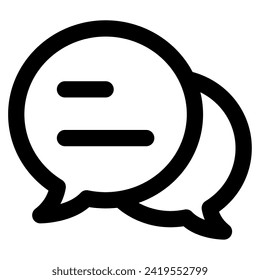Bubble Chart Icon for web, app, uiux, infographic, etc