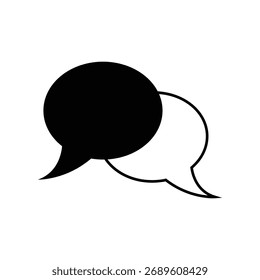 Blasenchat   Logo-Symbol, Abbildung