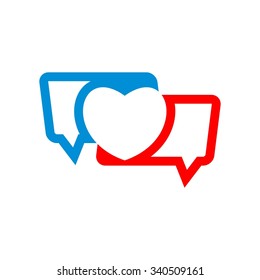 Bubble Chat Love, Network People, People Connection for Love