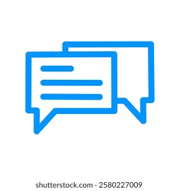 bubble chat message logo icon simple design illustration