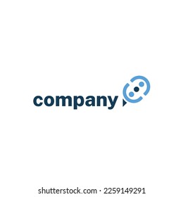 Logotipo de podcast de charlas sobre burbujas, logotipo de podcast o negocios relacionados con él
