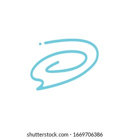 Bubble Chat Social Interaction Logo
