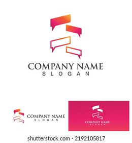 Bubble Chat Social Template logo