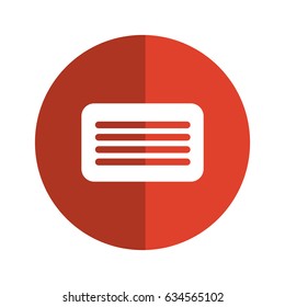 Bubble chat symbol