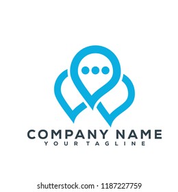 Bubble Chat Vector Graphic Template Download Modern