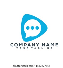 Bubble Chat Vector Graphic Template Download Modern