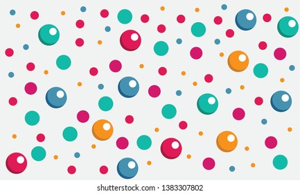 Bubble color background is a background that can be used for design needs