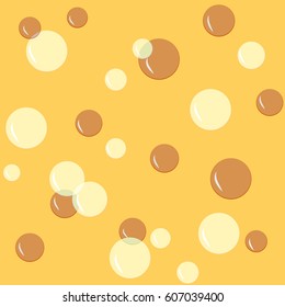 Bubble color seamless pattern. Fashion graphic background design. Modern stylish abstract texture. Colorful template for prints, textiles, wrapping, wallpaper, website etc. Vector illustration