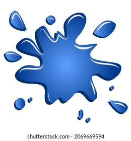 Bubble color vector isolated for promotion banner or flyer